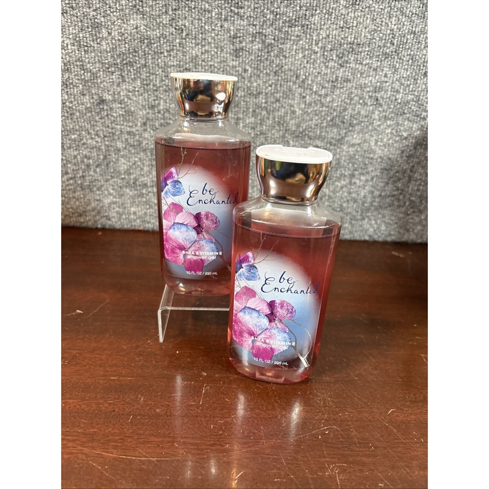 2~Bath & Body Works Retired Be Enchanted Shower‎ Gel 10 FL OZ Discontinued HTF